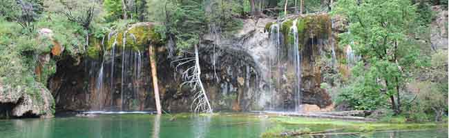 Hanging Lake Colorado - Click for more scenic video clips Hanging Lake Colorado